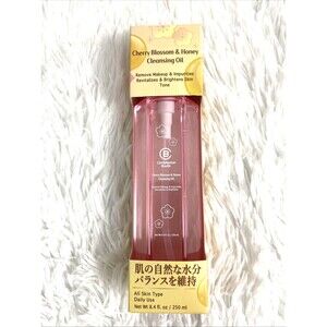 Makeup Removal Cleansing Oil For Face With Cherry Blossom & Honey  8.4oz